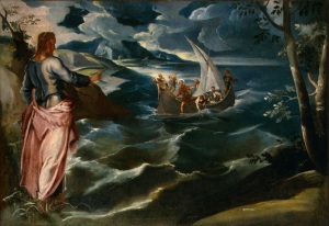 Le Christ au lac de Tibériade- Tintoret