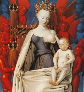 Vierge et l'Enfant entourés d'anges - Fouquet