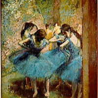"Les danseuses bleues" d'Edgar Degas