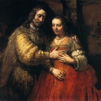 "Isaac et Rebecca" (dit aussi "La fiancée juive") de Rembrandt